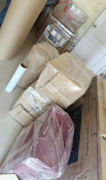 Wardrobe and cartons packed – packers and movers in Lucknow